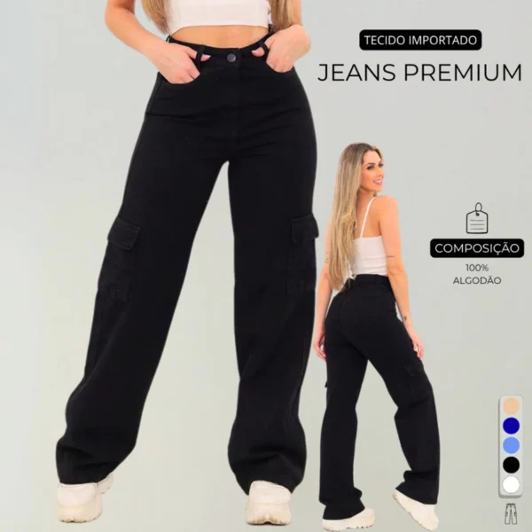 Calça Cargo Feminina
