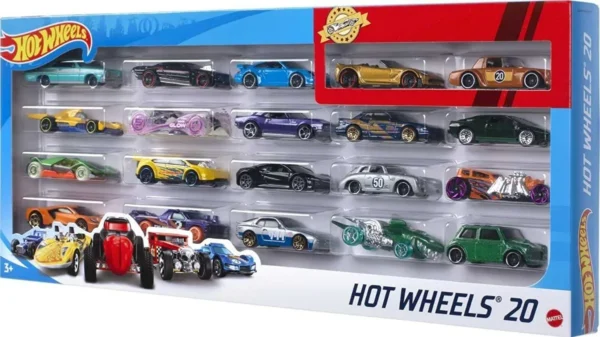 Hot Wheels Kit 20 Carrinhos