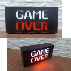 Luminária Game Over
