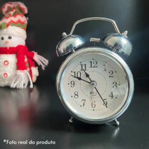 Relógio Despertador Retro