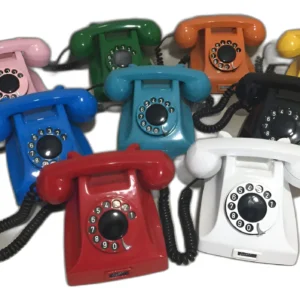 Telefone de Disco Retrô