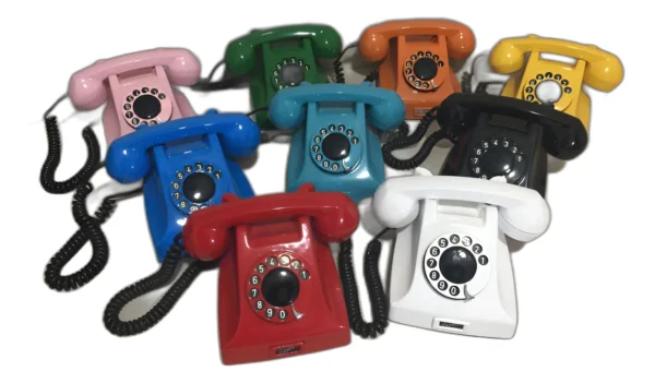 Telefone de Disco Retrô
